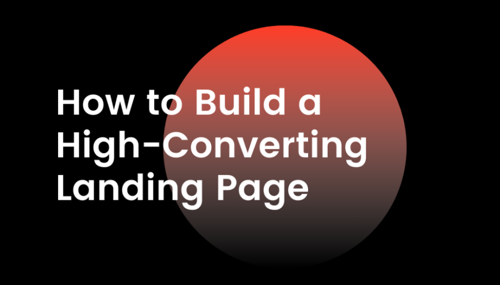How To Build A Landing Page